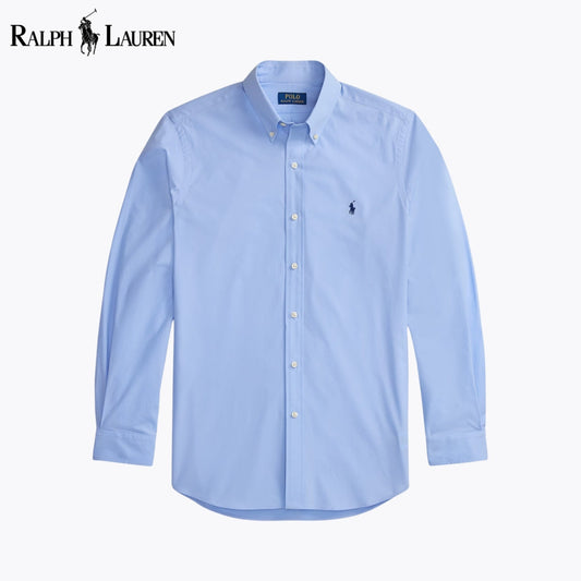 RL Classic Fit Stretch Poplin Shirt Blue / S RL Classic Fit Stretch Poplin Shirt