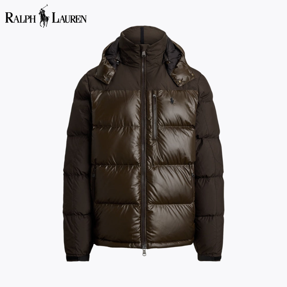 RL Gorham Two-Tone Down Jacket Antique Brown Matte / S RL Gorham Two-Tone Down Jacket
